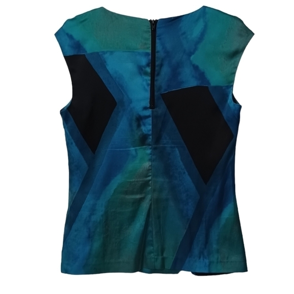 MEXX abstract wash sleeveless top shirt - Picture 2 of 5